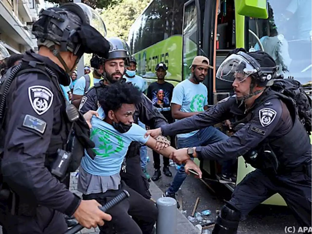 Mehr als 150 Verletzte bei Eritreer-Protest in Israel