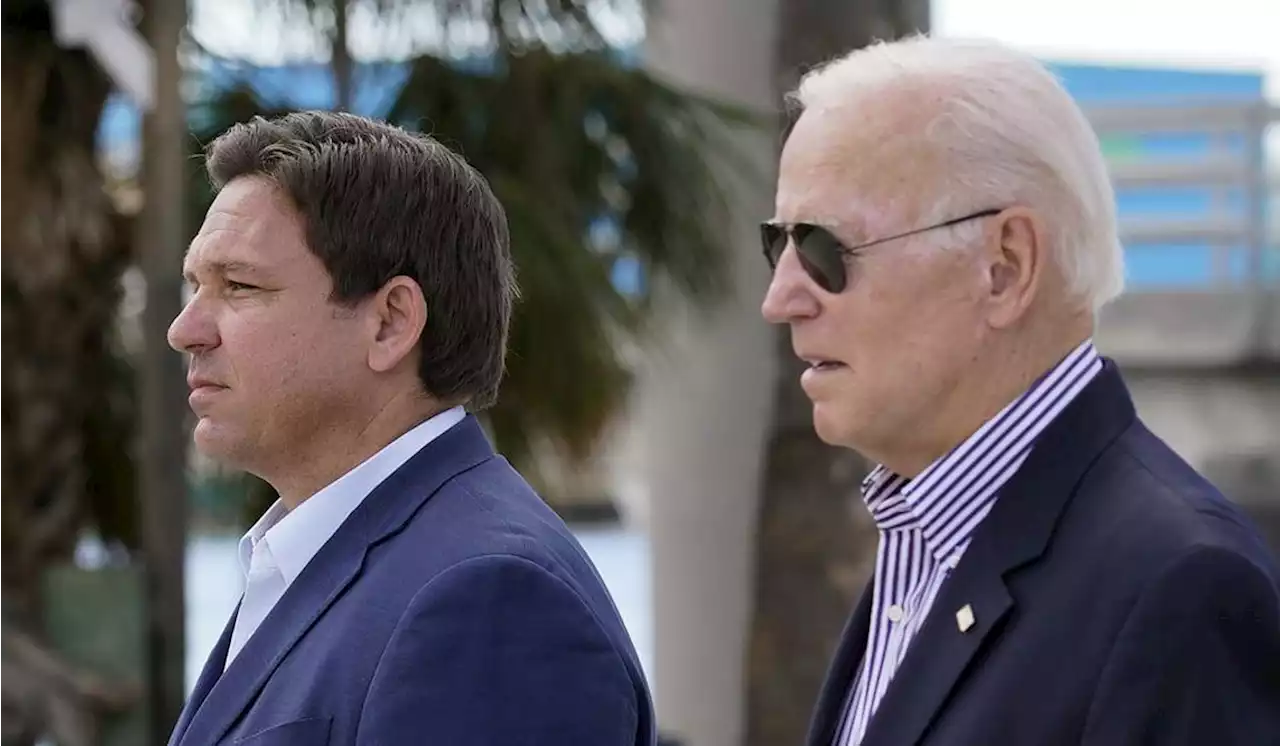 Biden en route to Florida, but will not meet with DeSantis