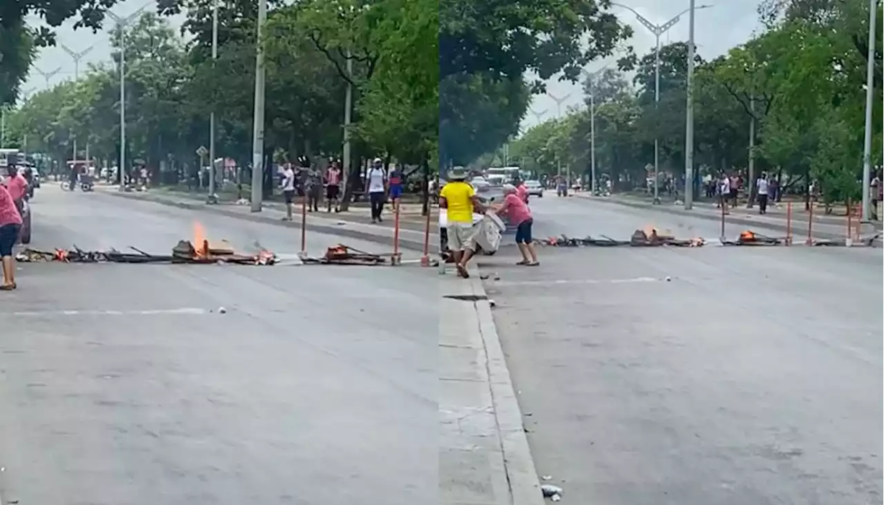 Bloqueos por falta de luz obligan a suspender rutas troncales de Transmetro