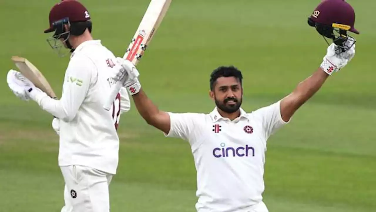 Surrey frustrated by Nair century for Northants