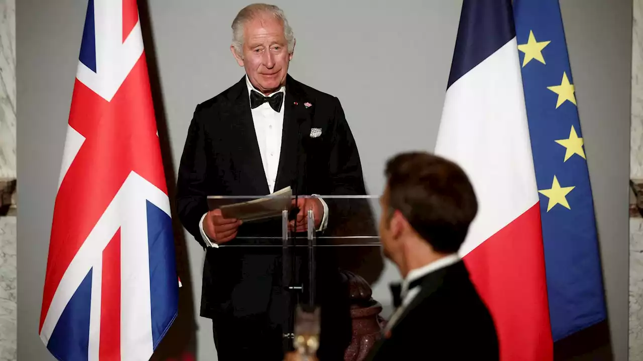 Le roi Charles III presse la France et le Royaume-Uni de 'revigorer leur amitié' pour préparer l'avenir