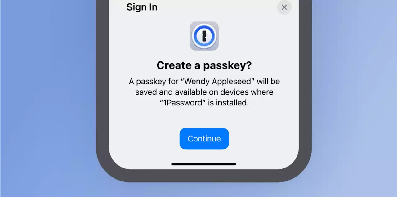 1Password launches long-awaited mobile support for Passkeys