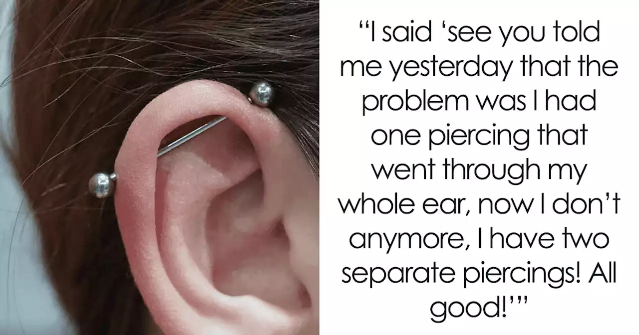 Boss Left Fuming For Months After Worker Maliciously Complies With His Dumb “No Piercings” Rule