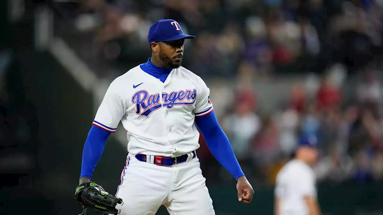 Aroldis Chapman arrived as Rangers’ bullpen savior vs. Red Sox