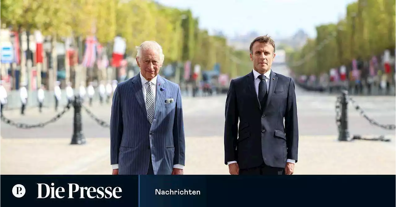 Pariser Pomp für König Charles III. beim Staatsbesuch