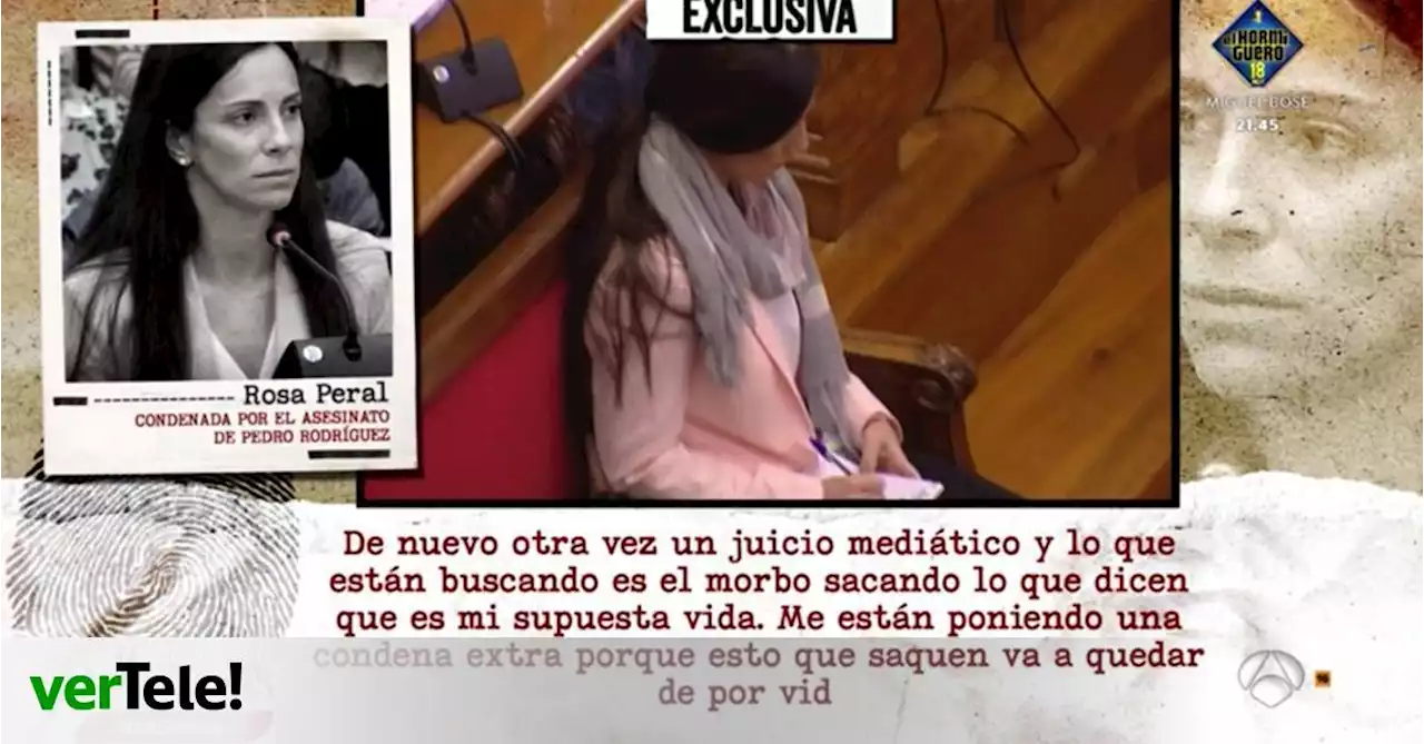 Rosa Peral carga contra 'El cuerpo en llamas' y Úrsula Corberó, y asegura que no cobró por el documental de Netflix