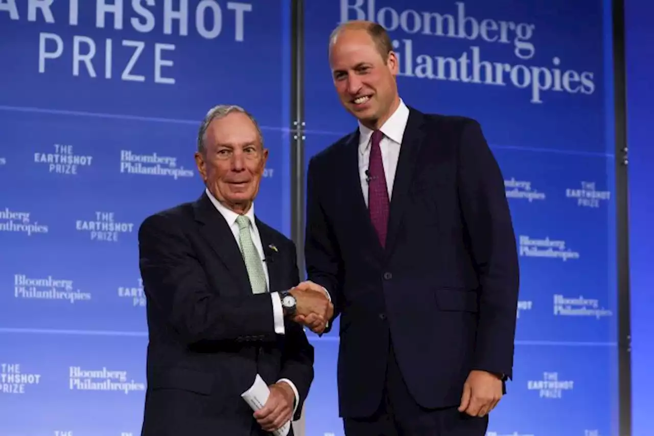 Prince William Receives A Jestful Introduction From Former NYC Mayor Mike Bloomberg