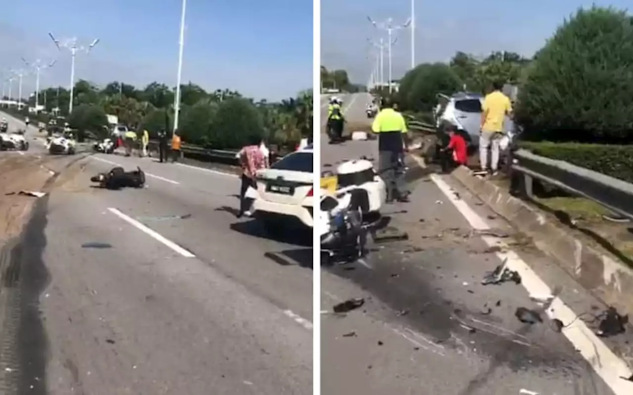 2 maut, lori rempuh kenderaan di Putrajaya