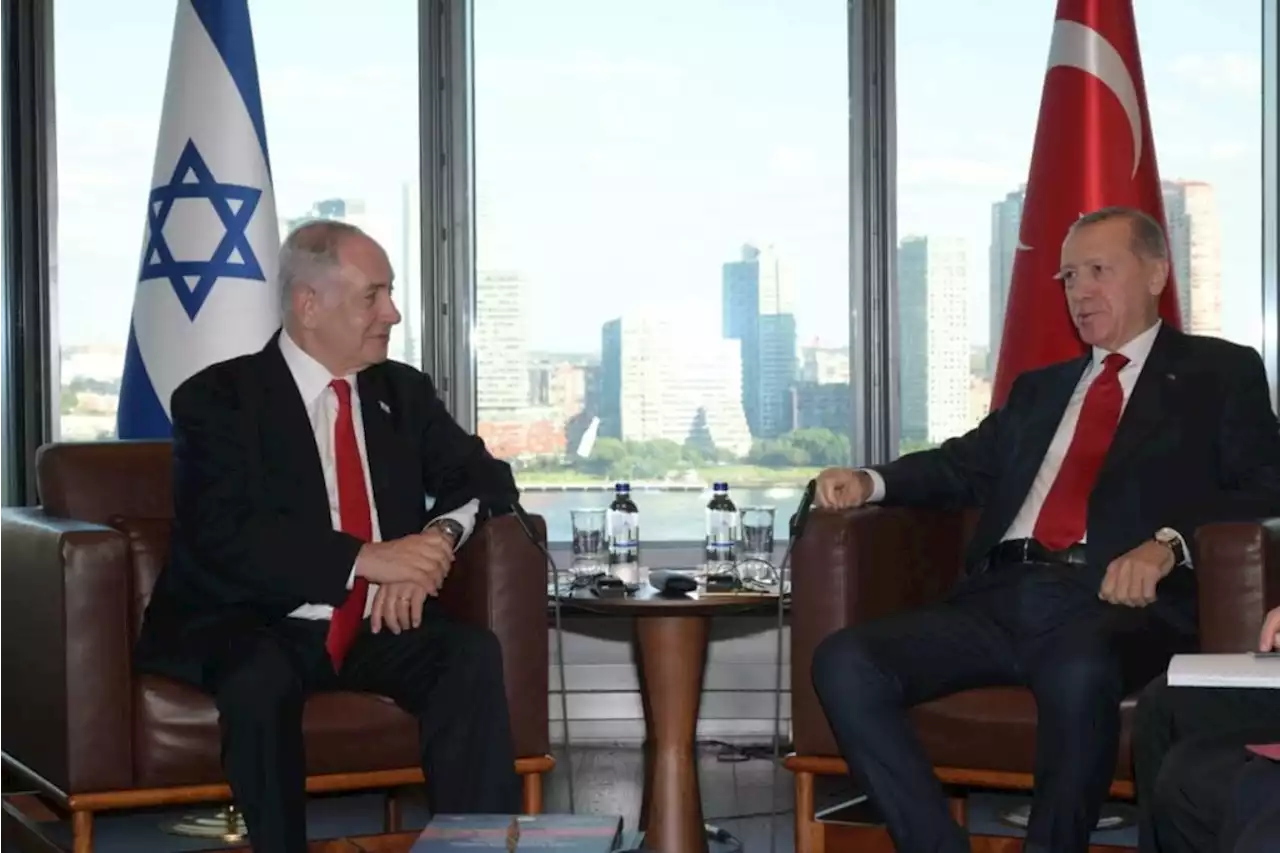 Erdogan, Netanyahu meet for first time as relations thaw