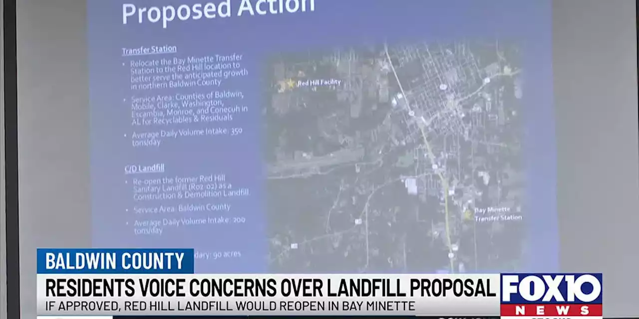 Final meeting held regarding Bay Minette landfill and transfer station