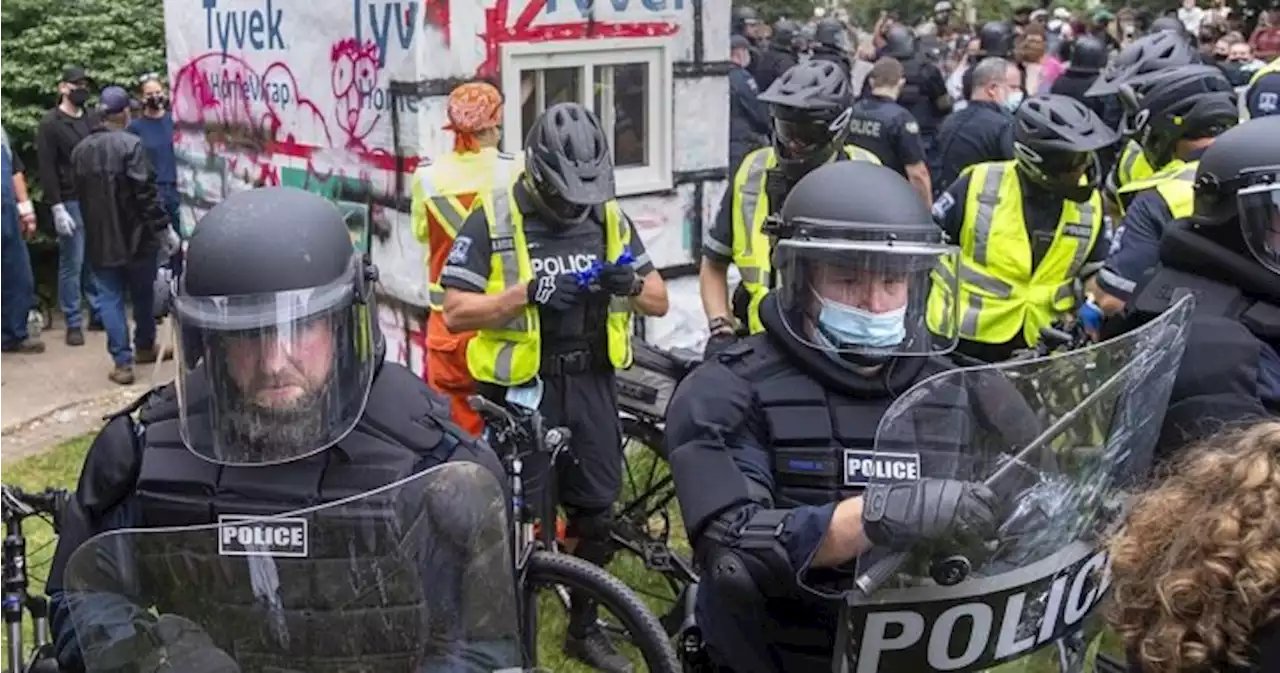 Halifax woman charged in 2021 shelter protest not guilty on two of four charges