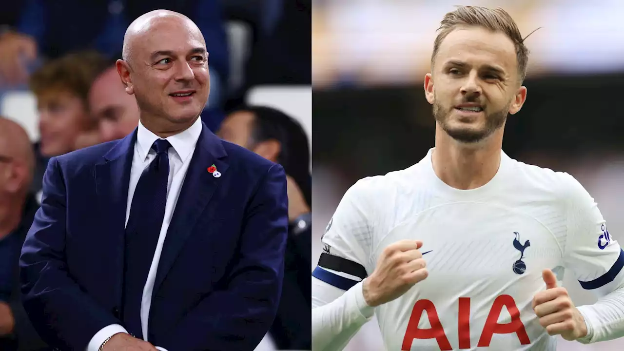 - Daniel Levy calls out James Maddison for driving a 'red car' to Tottenham training in subtle swipe at Arsenal ahead of north London derby