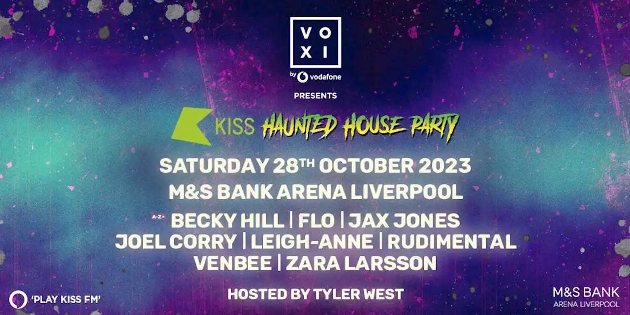 VOXI Presents Kiss Haunted House Party 2023: everything you need to know