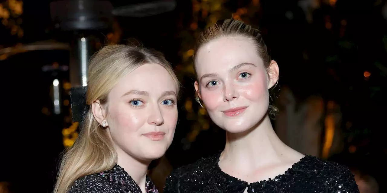 Elle and Dakota Fanning Had a Coordinating Sister Date