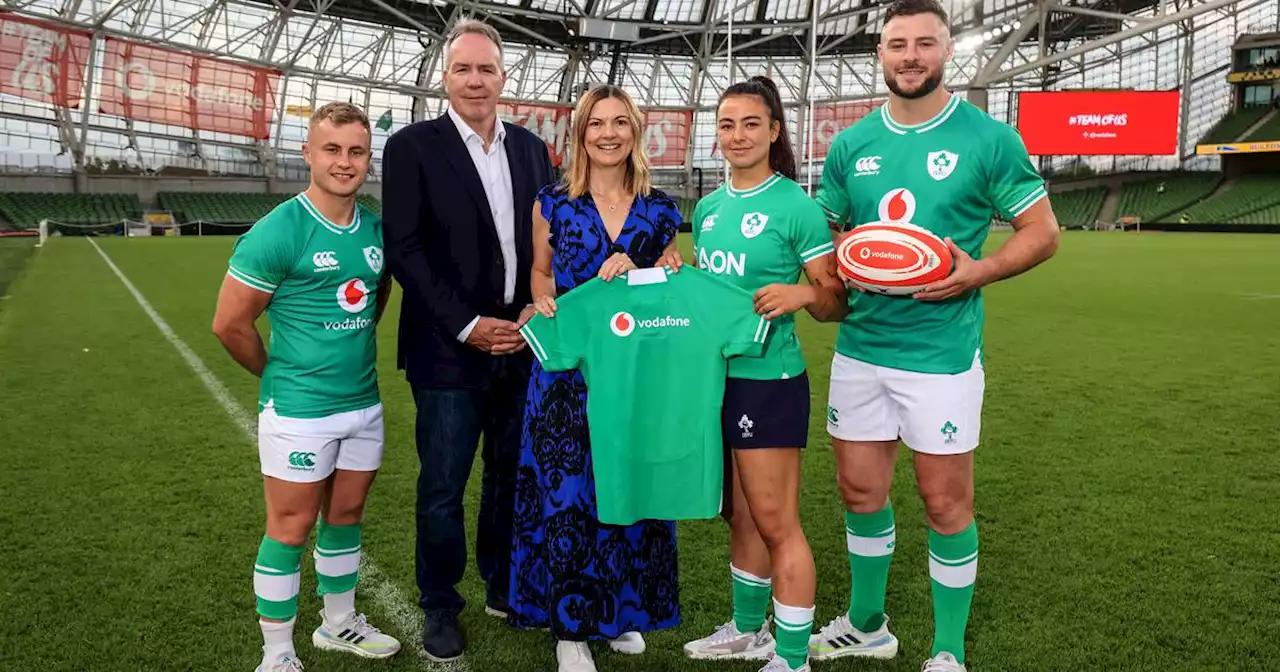 Vodafone signs four-year sponsorship extension with Irish Rugby