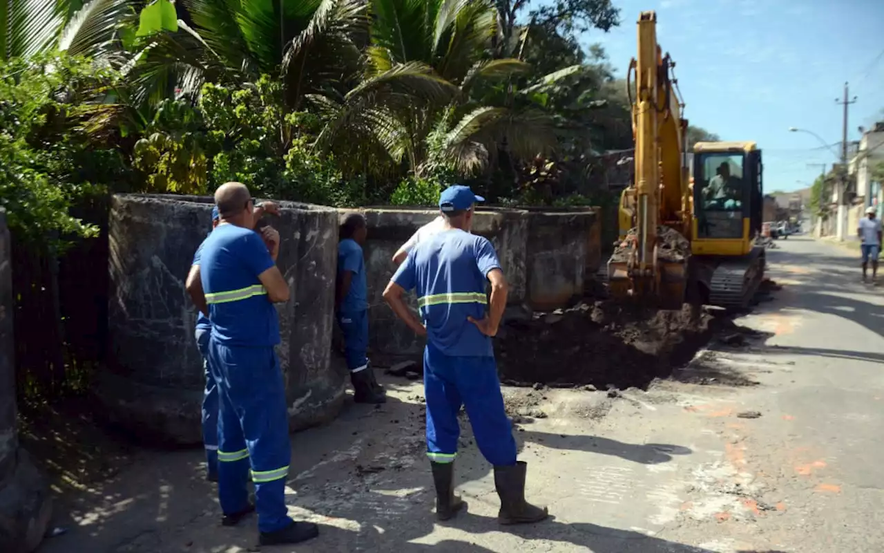 Saae-BM executa serviço na Rua São Vicente de Paula, no bairro Siderlândia | Barra Mansa