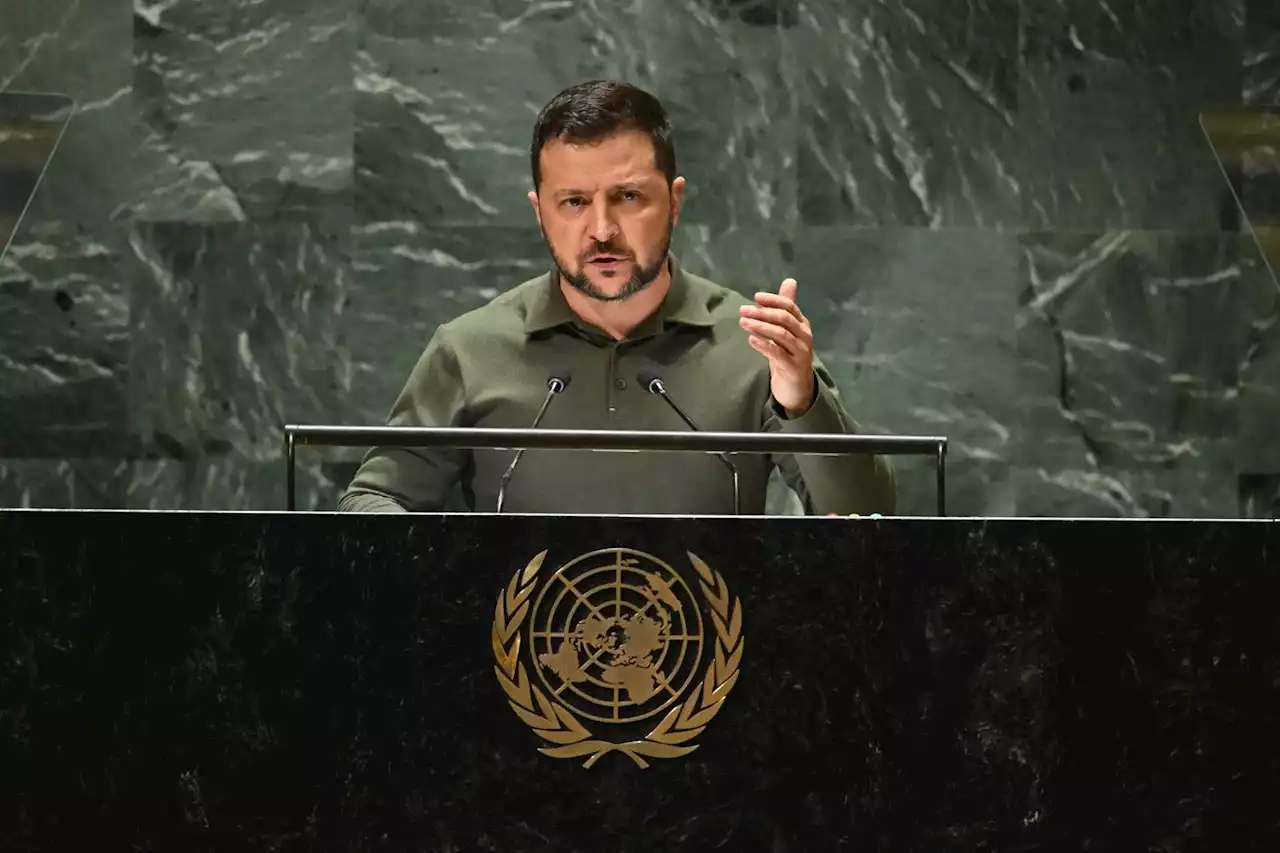 Zelensky face à la Russie au Conseil de sécurité de l'ONU