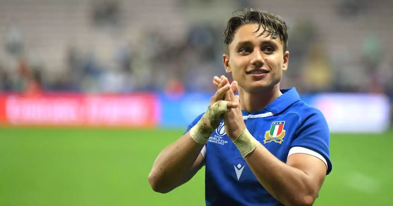 Coupe du monde de rugby: «Il reste deux 8es de finale» à l'Italie, dit Capuozzo avant de défier les Blacks et les Bleus