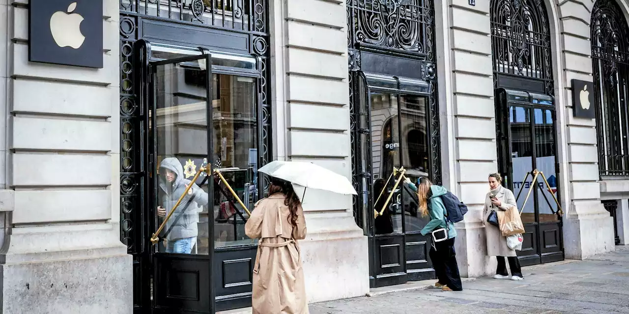 Les Apple Store français en grève pour le lancement de l’iPhone 15