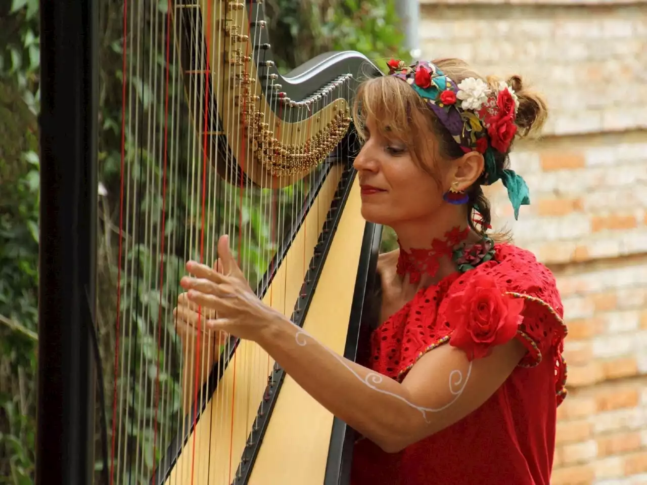 Lauragais : un concert de harpe pas comme les autres avec Rébecca Féron