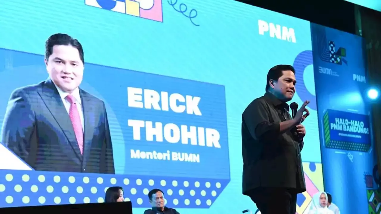 Elektabilitas Melejit, Pengamat Nilai Erick Thohir Cawapres Potensial ...