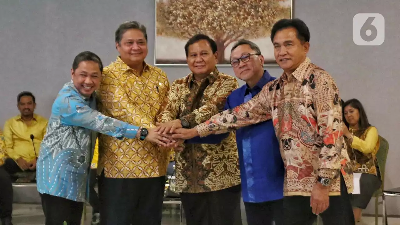 Koalisi Indonesia Maju Kumpul, Bahas Program Pemenangan Prabowo Subianto