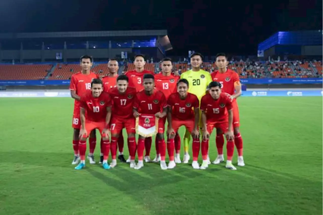 Garuda Muda Jaga Fokus di Laga Kedua Asian Games Hangzhou