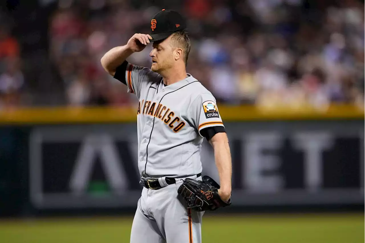 SF Giants’ Alex Cobb exits crucial start vs. D-backs in third inning