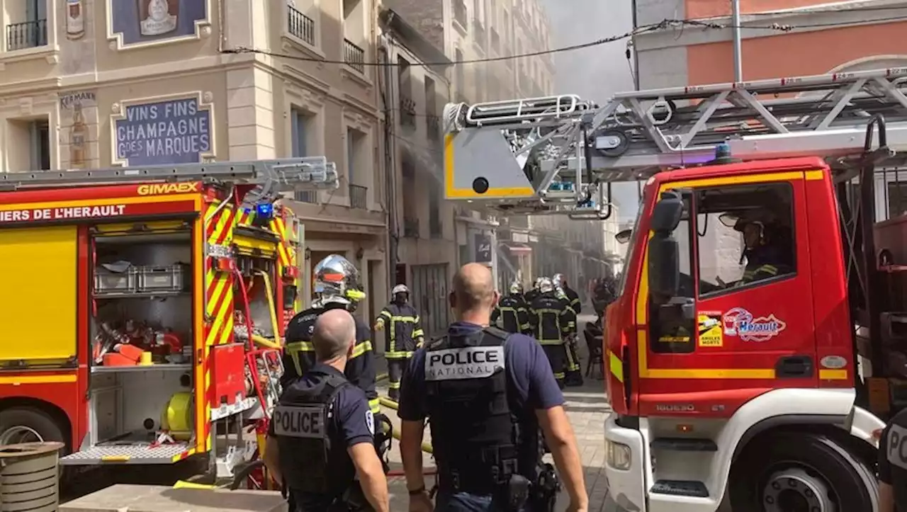 Après l'incendie d'un appartement en centre-ville à Sète, la police découvre du cannabis