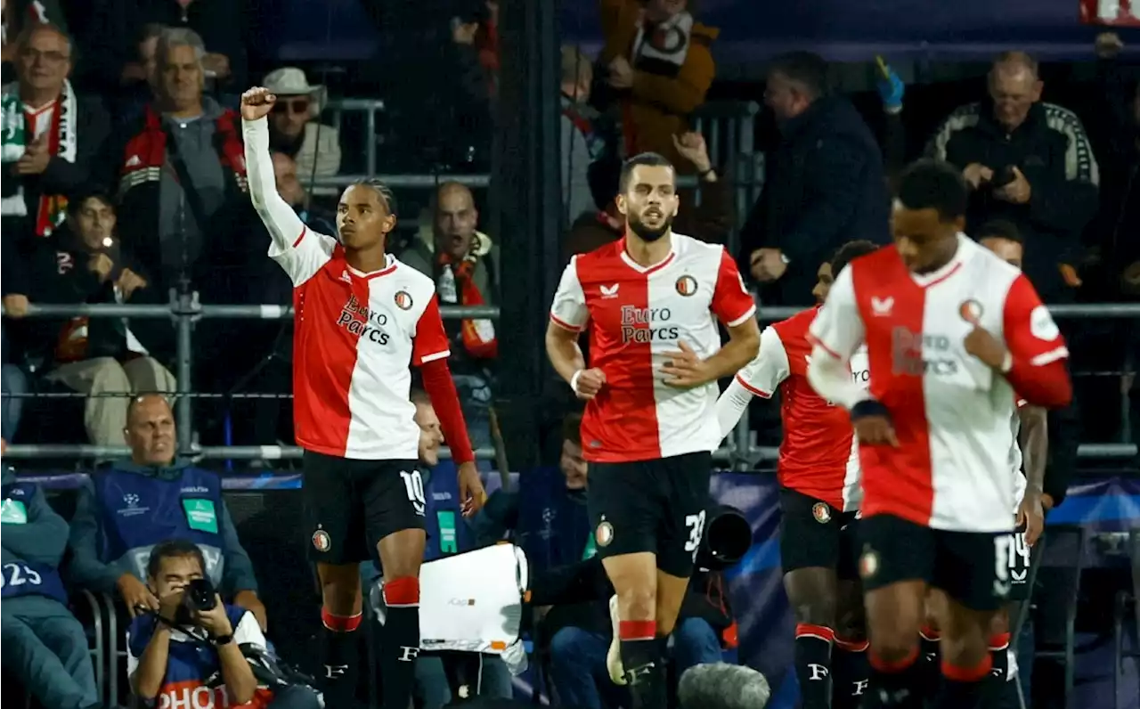 Feyenoord vence al Celtic en Champions League sin Santiago Giménez