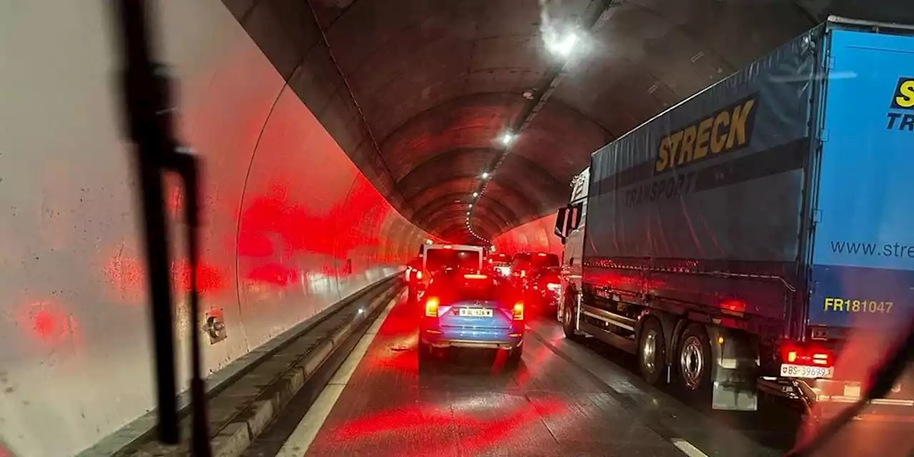 Zürcher steckt eine Stunde lang in Tunnel fest