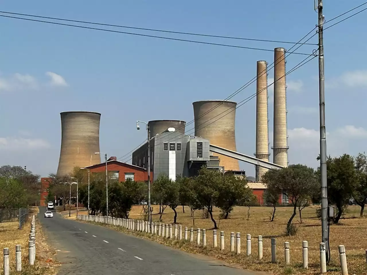 Lightning strike sets substation at Rooiwal Power Station alight