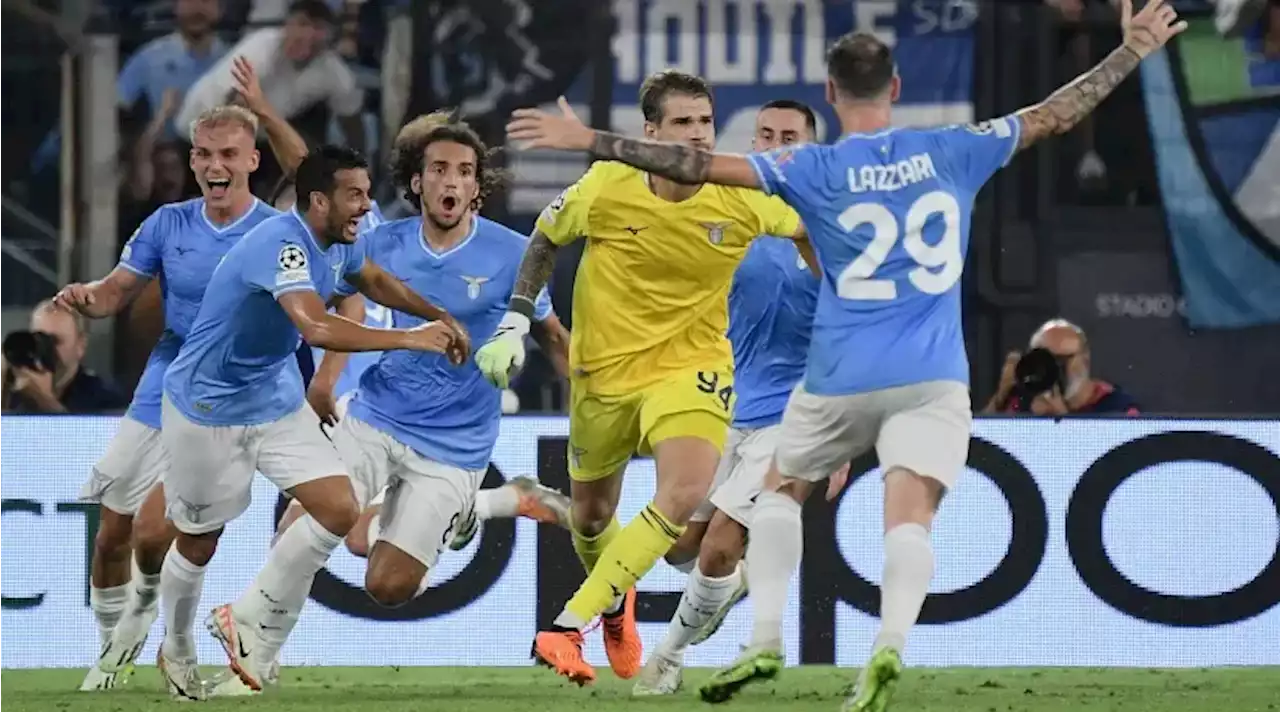 ¡Locura en Lazio! El arquero empató el partido frente al Atleti en el último minuto con un golazo