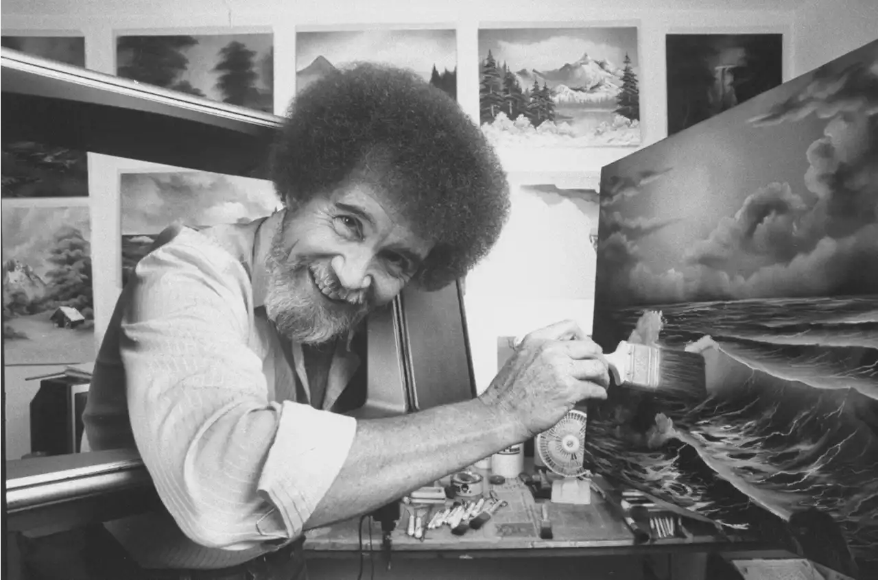 Bob Ross’ first piece featured in ‘The Joy of Painting’ earns $9.8M at auction