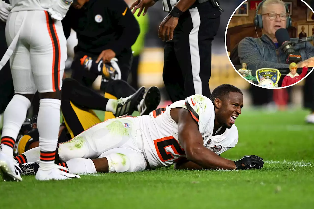 ESPN shouldn’t have skipped Nick Chubb gruesome injury replay: Dan Patrick