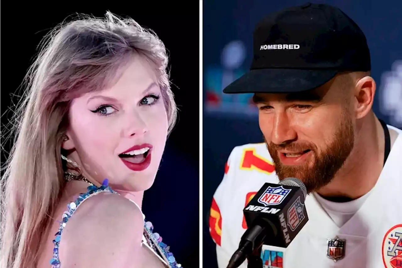 Jason Kelce is totally shipping a Taylor and Travis romance