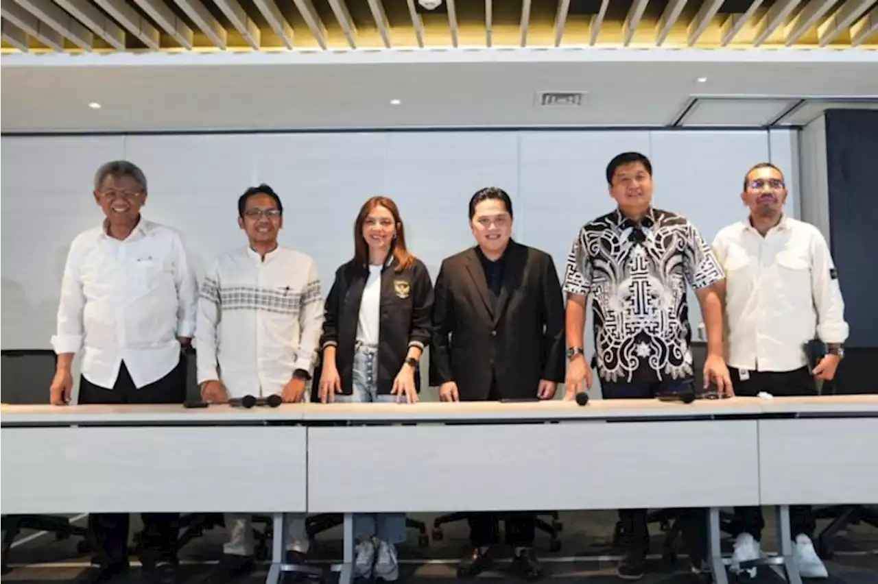 Senyuman Erick Thohir Ketika Ditanya Potensi Jadwal Liga Bentrok dengan Piala Asia U-23 |Republika Online