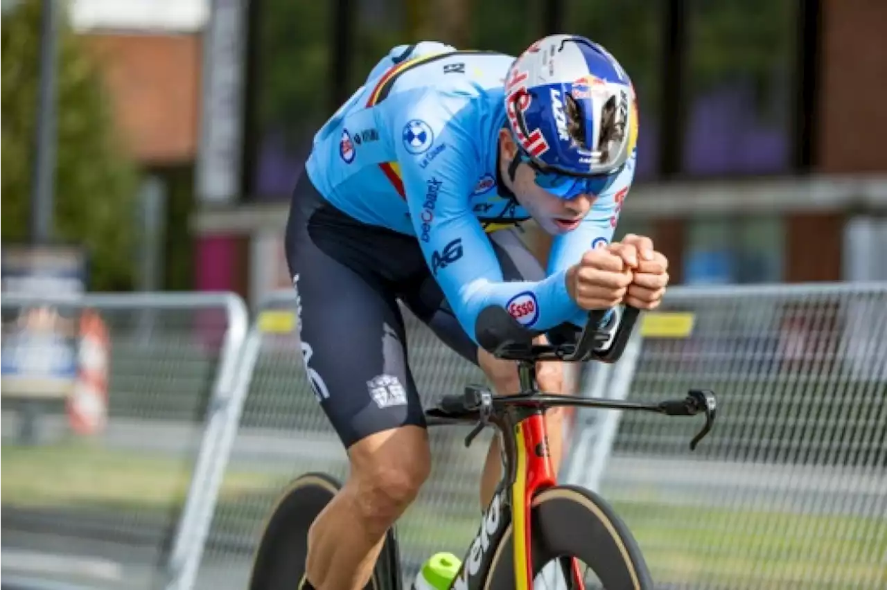 Van Aert, Kopecky et Segaert lancent l'Euro de cyclisme des Belges en contre-la-montre