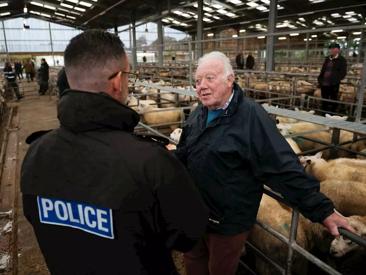 Shropshire police squads visit markets to highlight fight against rural crime