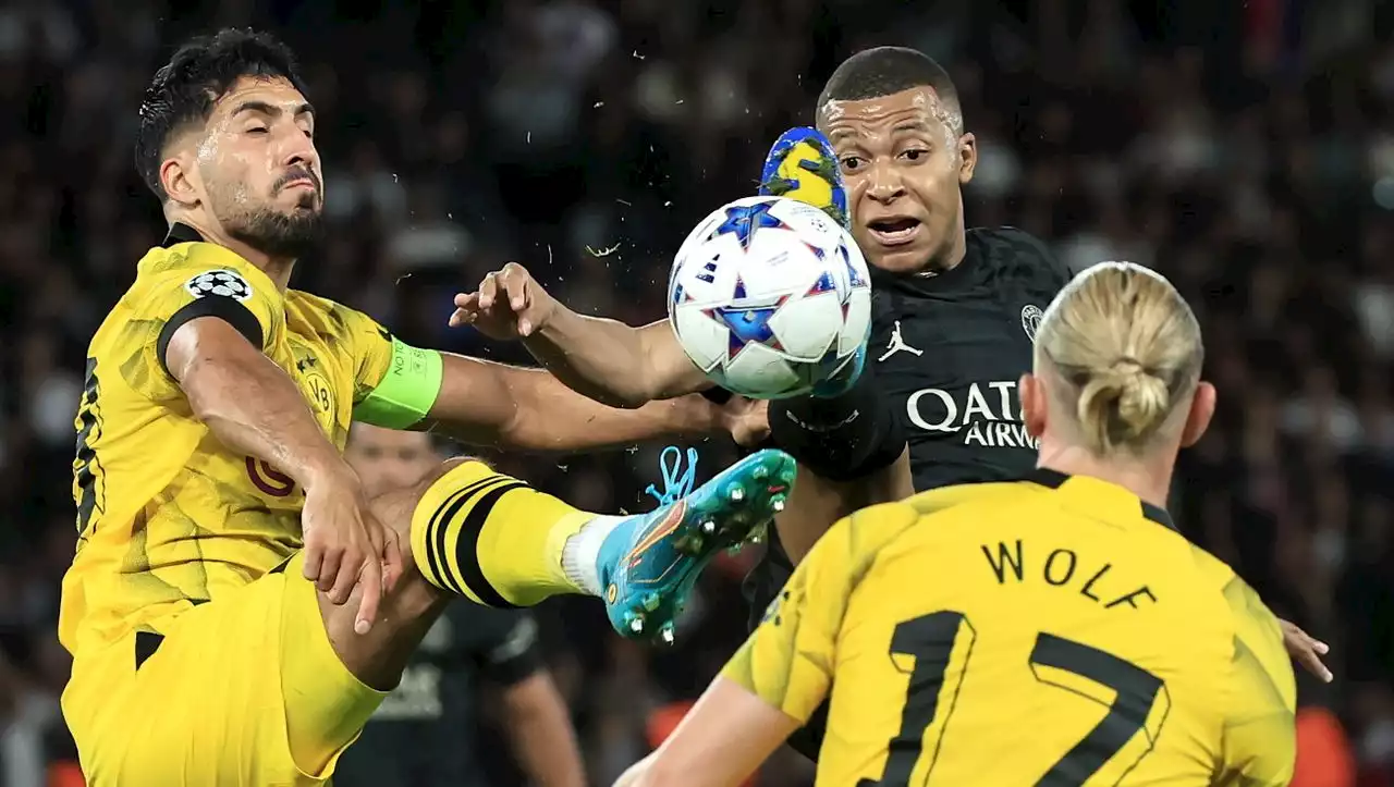 Champions League: Fehlstart für den BVB – PSG gewinnt ohne große Probleme