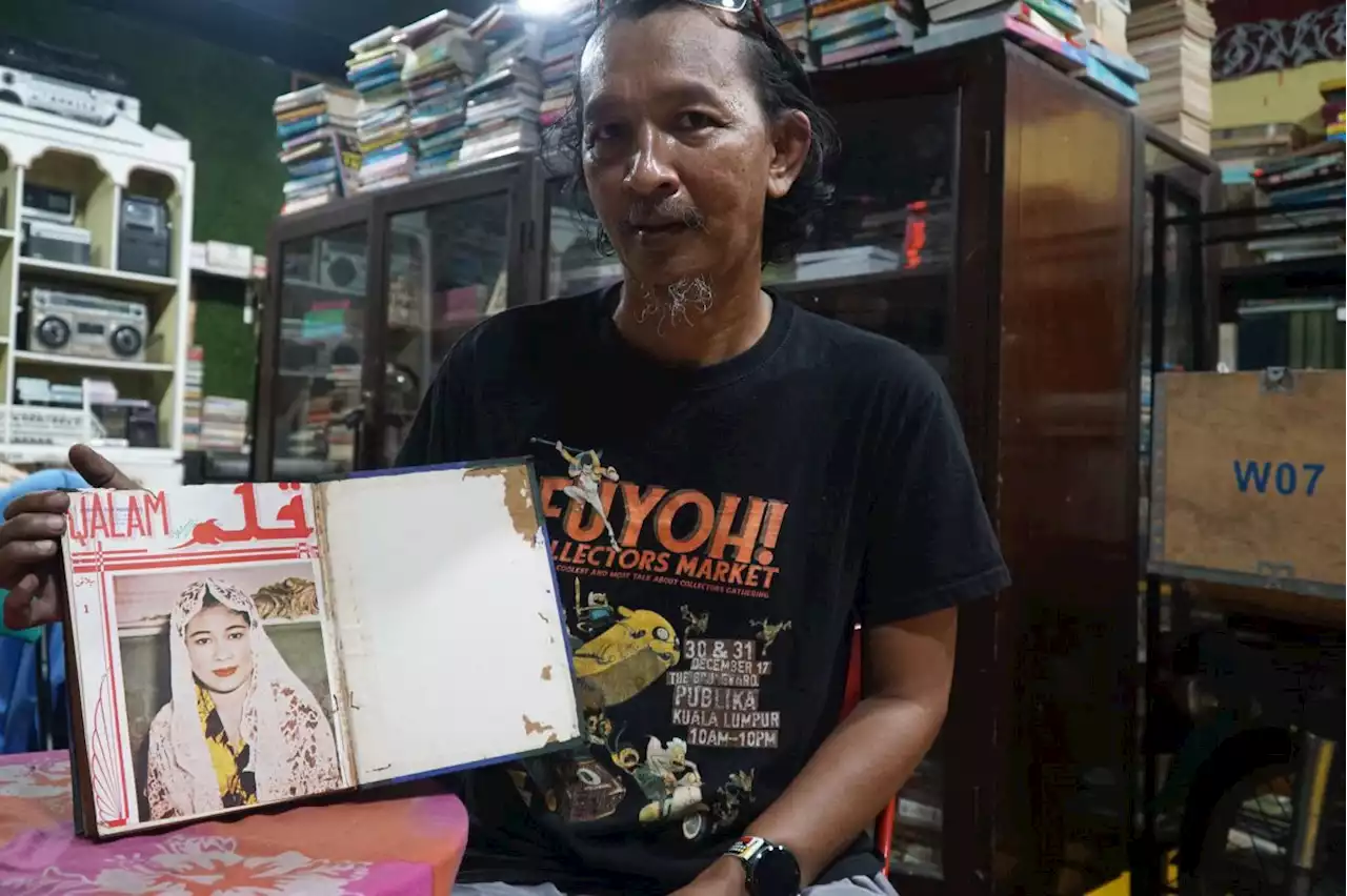 Kopi Buk in Kota Baru is a place to discover rare books, random treasures