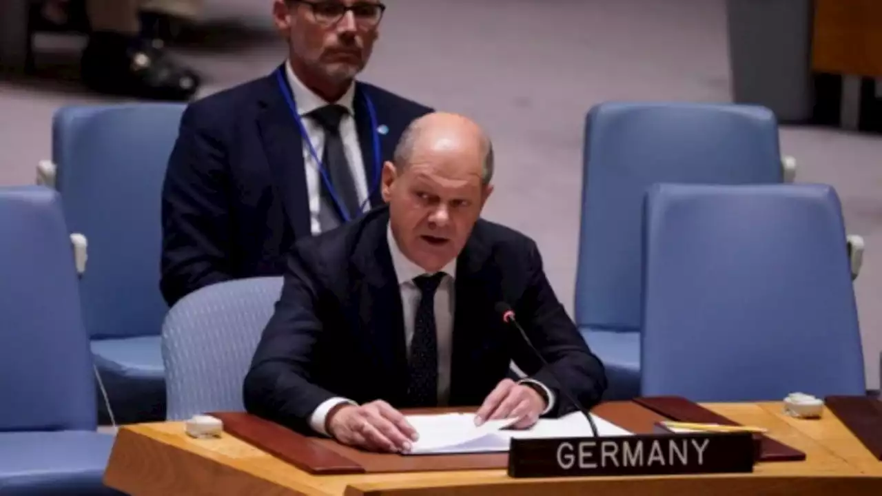 Scholz fordert in UN-Sicherheitsrat von Russland Ende des Kriegs gegen Ukraine