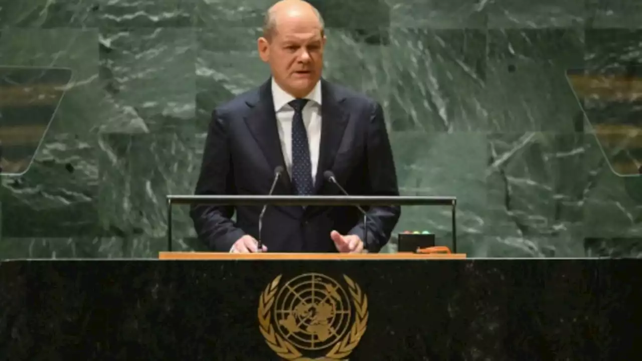 Scholz warnt in UN-Rede vor 'Schein-Lösungen' im Ukraine-Krieg