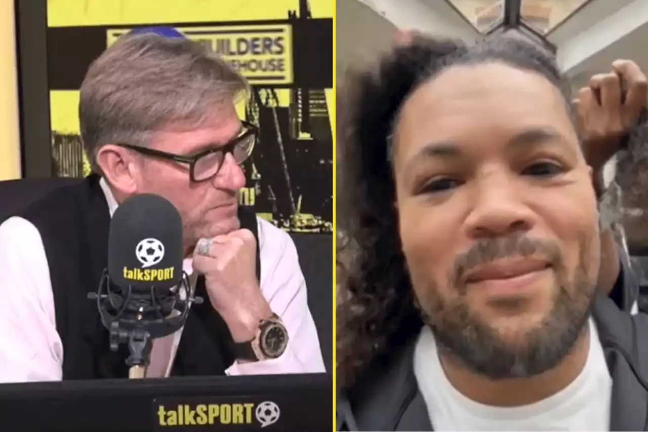 Joe Joyce gets hair braided and quotes Eminem during White & Jordan interview