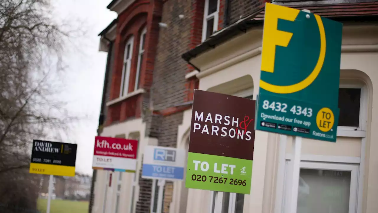 UK rents rise at record rates as house prices slow amid mortgage turmoil