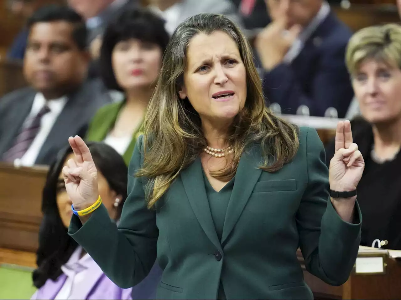 EDITORIAL: Freeland's premature victory over inflation