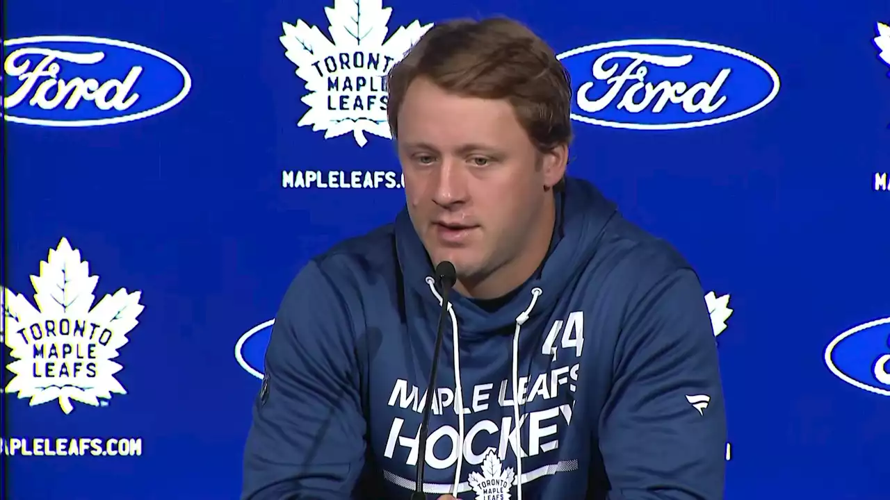 Rielly: 'We have higher goals than one round'