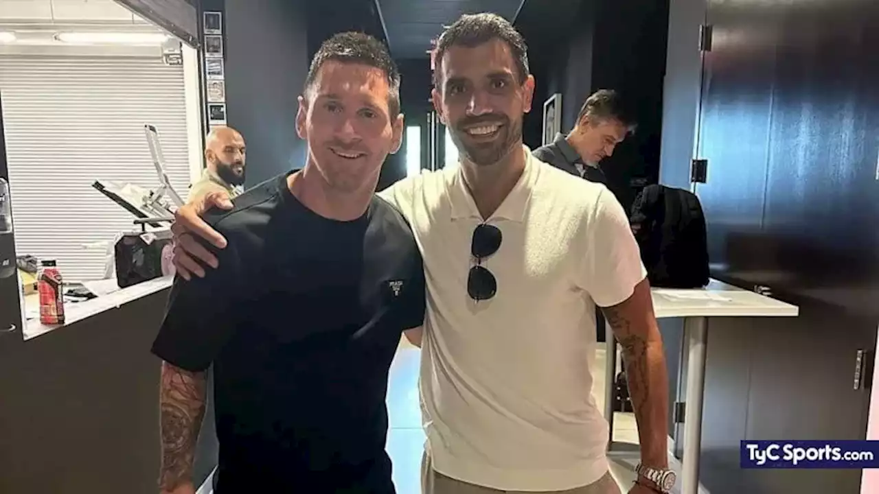 La VISITA ESPECIAL que recibió Messi en Inter Miami