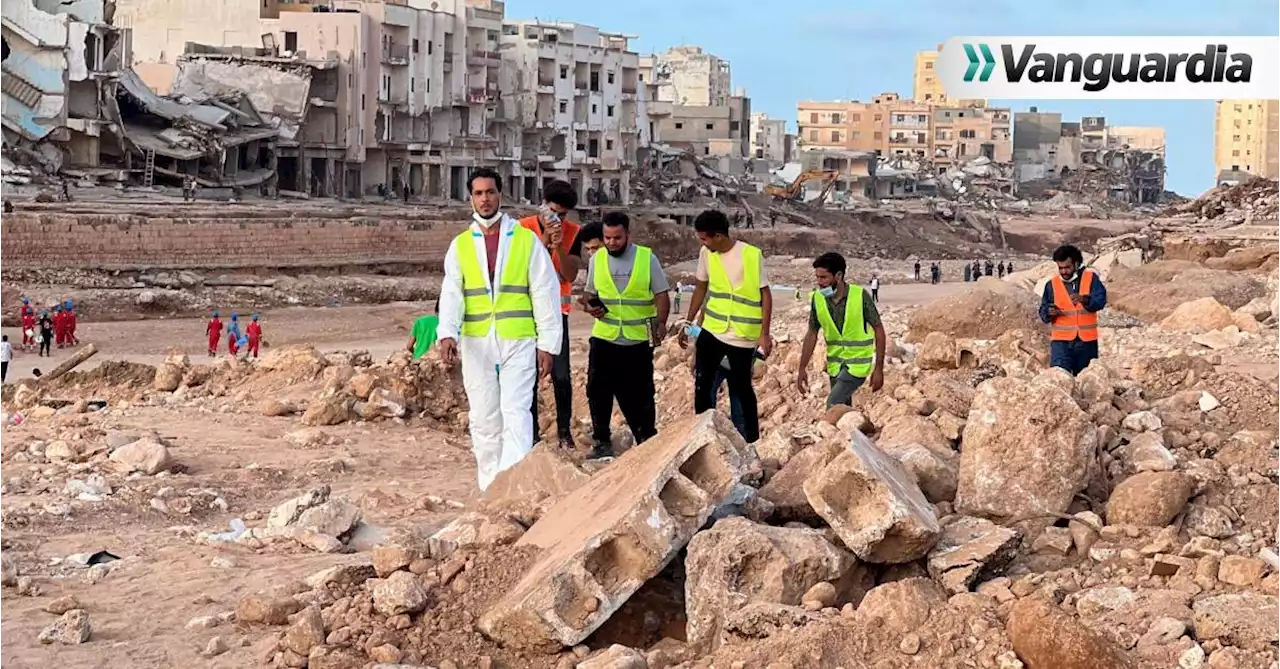 Finalizan las operaciones terrestres en Derna: Continua la búsqueda de cuerpos en el mar