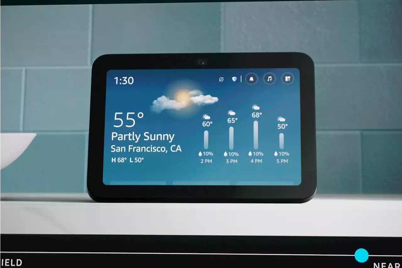 In the new Echo Show 8, Alexa will be 40 percent faster.